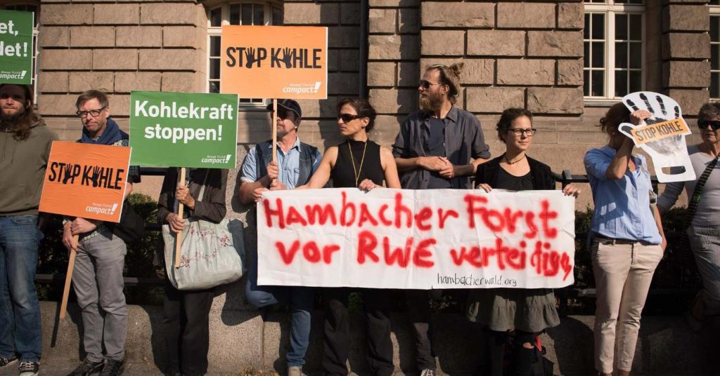 Eilt Rwe R Umt Hambacher Wald Campact