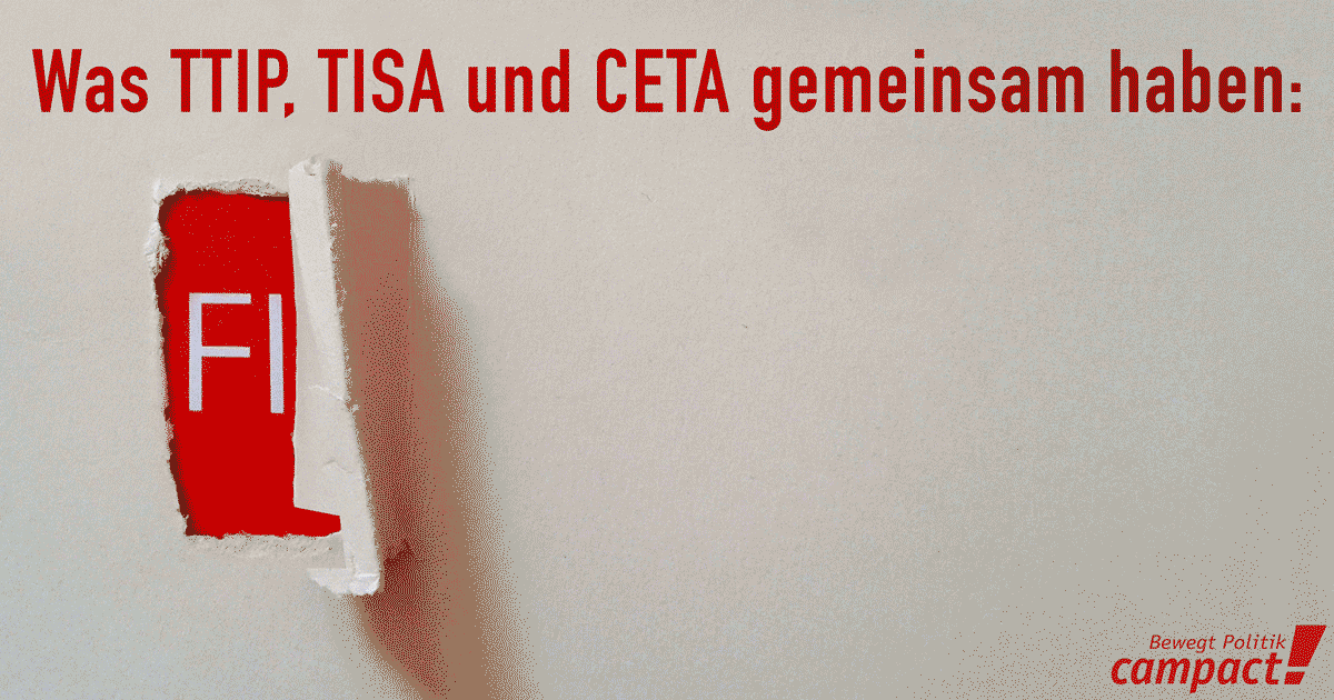Animiertes Bild: Was haben TTIP, TISA und CETA gemeinsam? Finanzkrise!