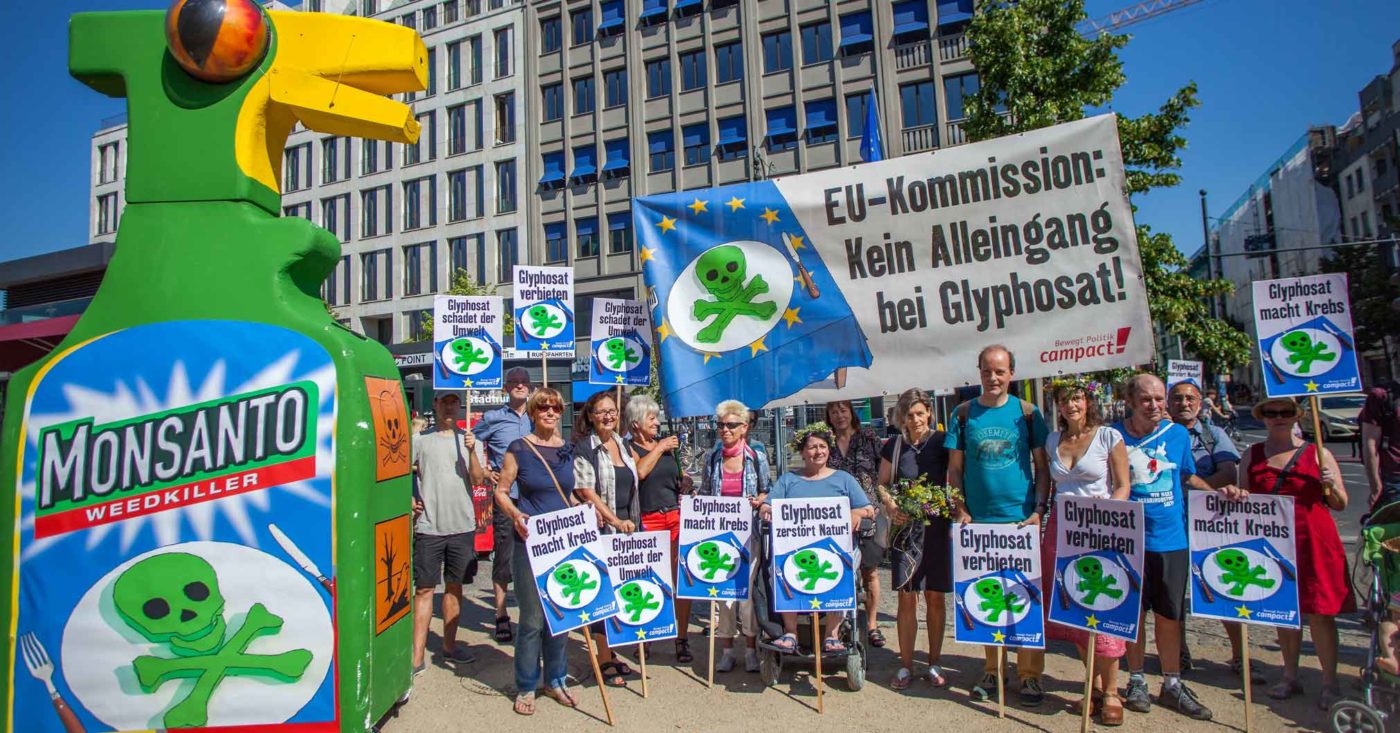 EU-Kommission: Kein Alleingang für Glyphosat