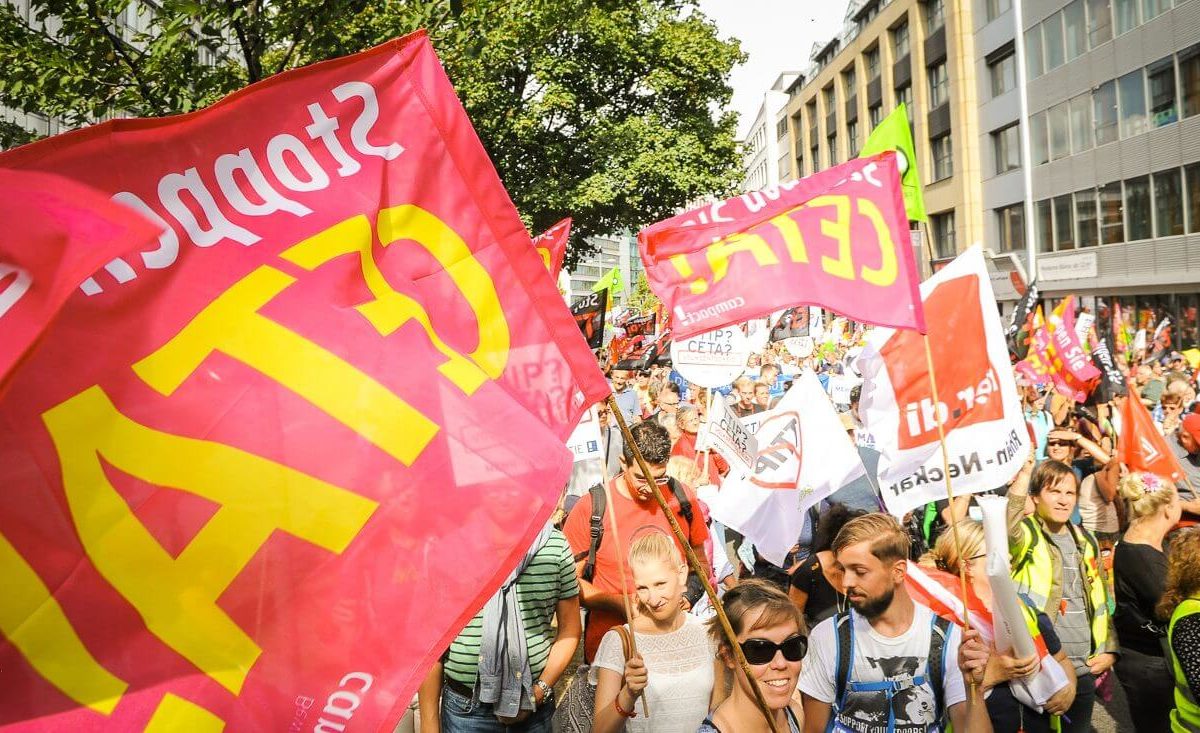 TTIP Demo in Stuttgart