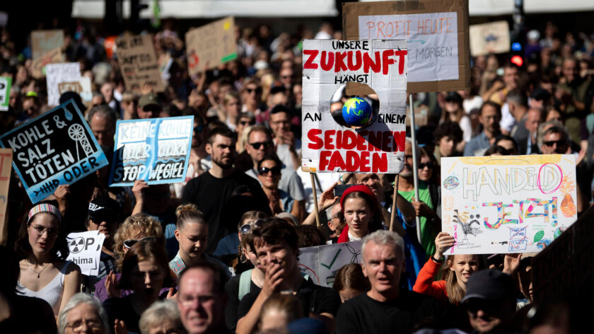 Globaler Klimastreik von Fridays for Future in Berlin